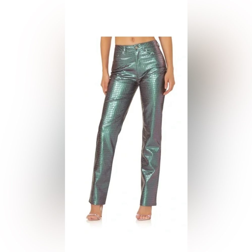 NWT AFRM mermaid faux leather pants